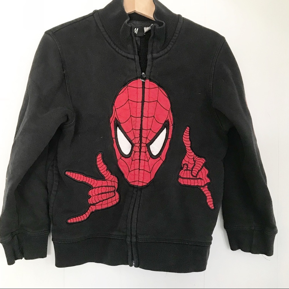 H&M | Marvel Spider-Man Zip Up Sweatshirt